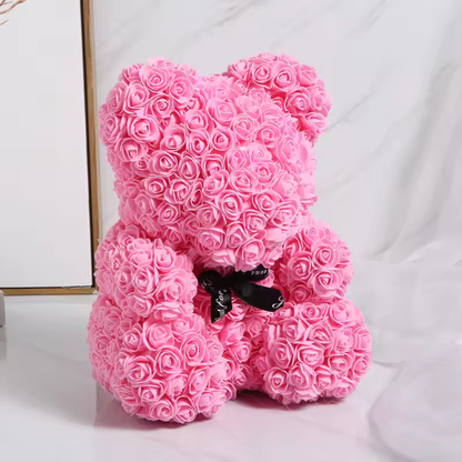 Artificial Rose Foam bear